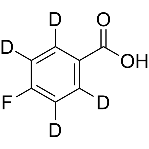 4-Fluorobenzoic-2,3,5,6-d4 acid (4-FLUOROBENZOIC-d4 ACID) 93111-25-2